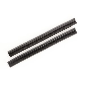 Jeep Wrangler LJ Entry Guards - Front - Rugged Ridge - All Terrain - Black - `04-`06